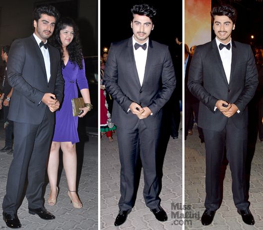 Arjun Kapoor in Burberry Tailoring at the 58th Annual Filmfare Awards (Photo courtesy | Burberry/Yogen Shah)