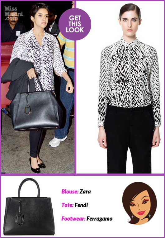 Asin in Zara, Fendi and Ferragamo