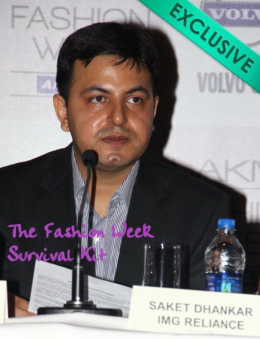 How To Survive Fashion Week: Saket Dhankar