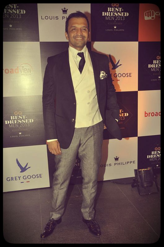 Atul Kasbekar at the 2013 GQ Best Dressed Party (Photo courtesy | GQ India)