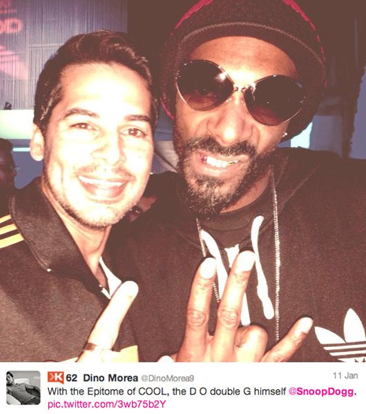 Dino Morea and Snoop Dogg