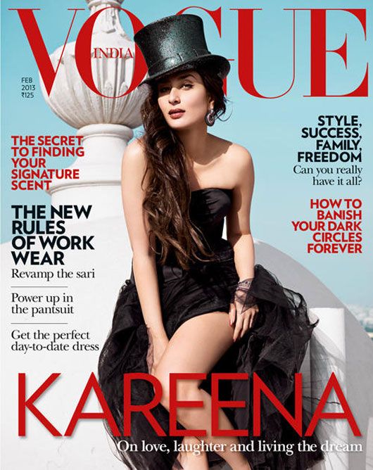 Kareena Kapoor Sizzles on Vogue Cover