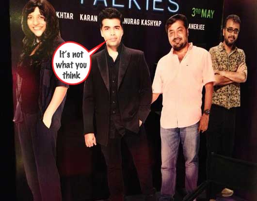 Zoya Akhtar, Karan Johar, Anurag Kashyap and Dibakar Banerjee