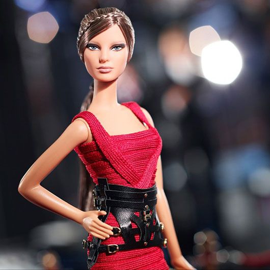 Barbie in Hervé Léger by Max Azria (Photo Courtesy | barbiecollector.com)