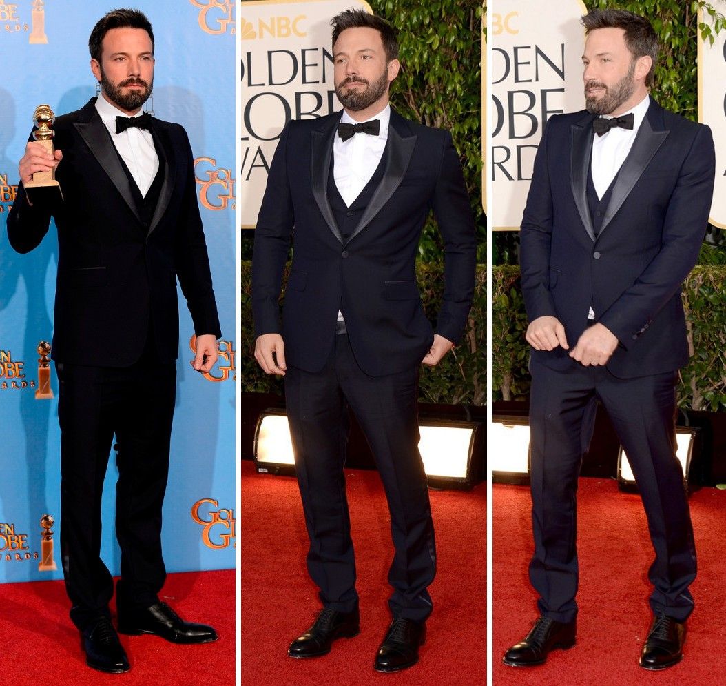 Ben Affleck in Gucci at the 70th Annual Golden Globe Awards