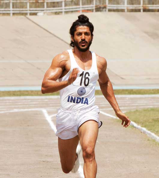 Farhan Akhtar as Milkha Singh