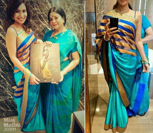sari draping by Kalpana Shah