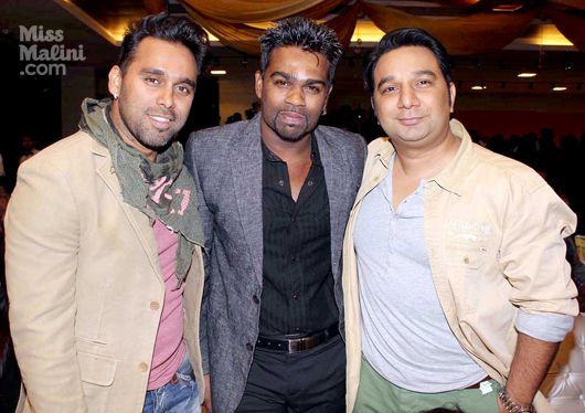 Bosco and Caesar with Ahmed Khan