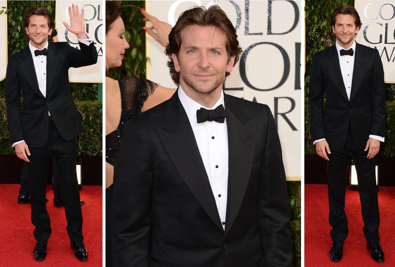 Bradley Cooper in Tom Ford at the 70th Annual Golden Globe Awards