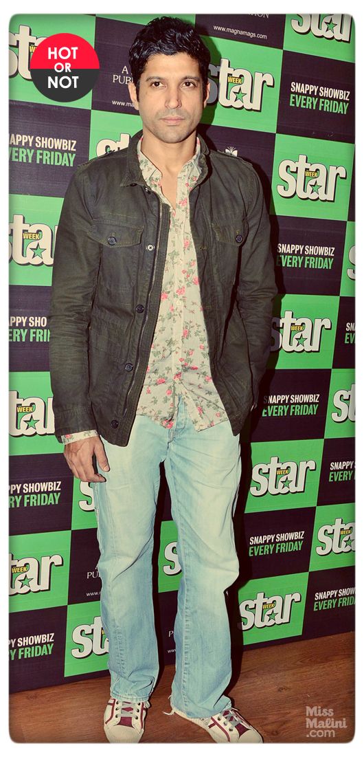 Hot or Not: Farhan Akhtar Does Floral?