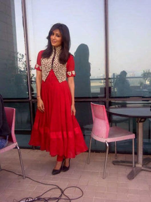 Spotted: Chitrangda Singh in Nupur Kanoi