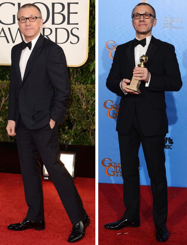 Christoph Waltz at the 70th Annual Golden Globe Awards