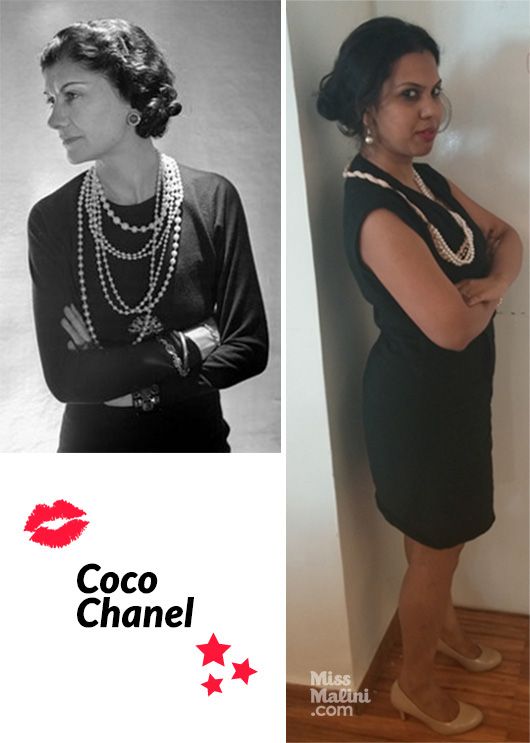 Karen Alfonso as Coco Chanel