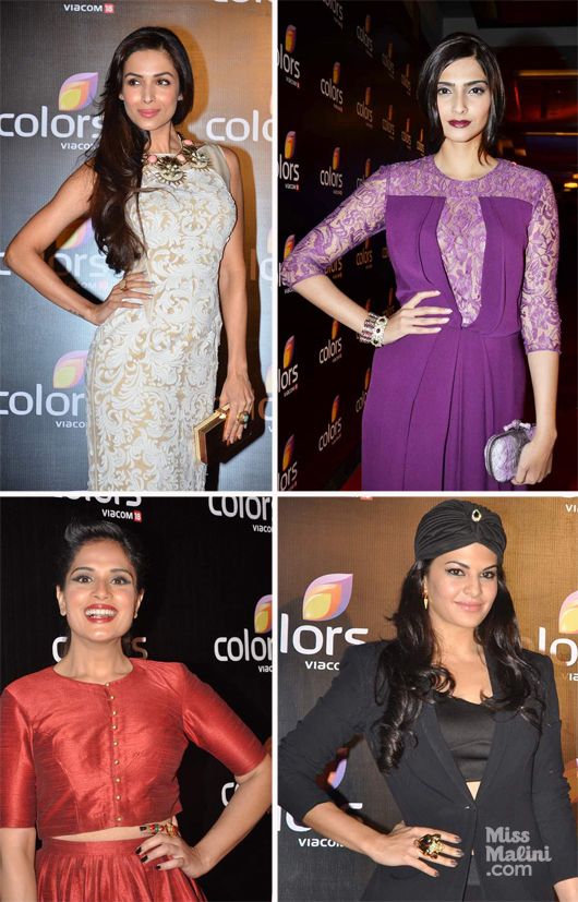 Malaika Arora Khan, Sonam Kapoor, Jacqueline Fernandez and Richa Chadda