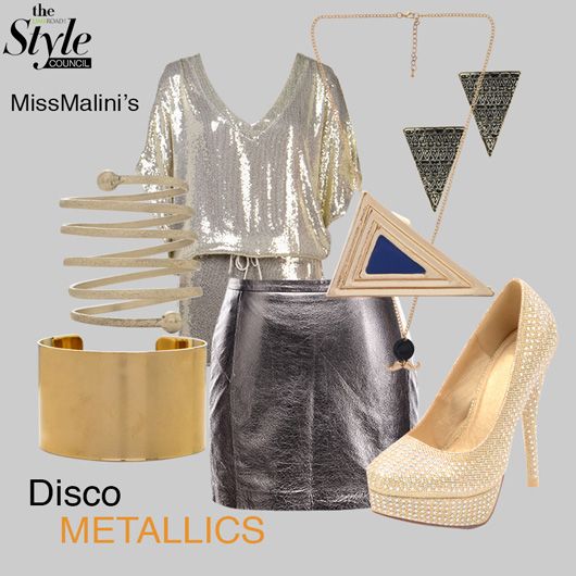MissMalini's Moods In Colours: Disco Metallics