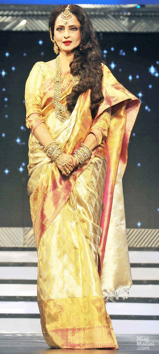 Rekha (Pic: Yogen Shah for MissMalini)