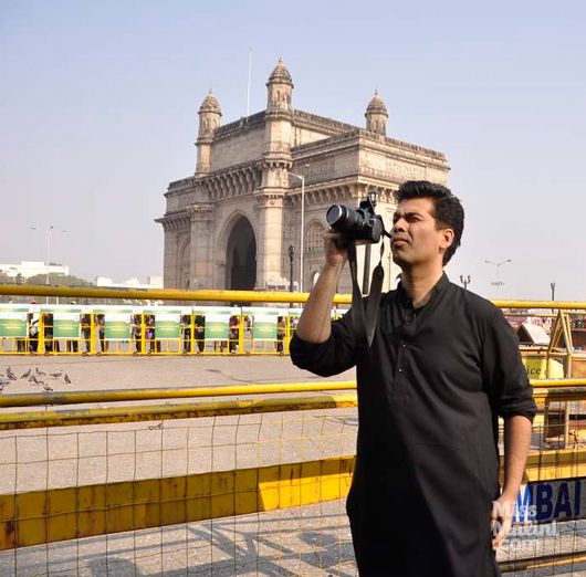 Which Bollywood Director Went on a Shooting Spree at the Gateway of India?