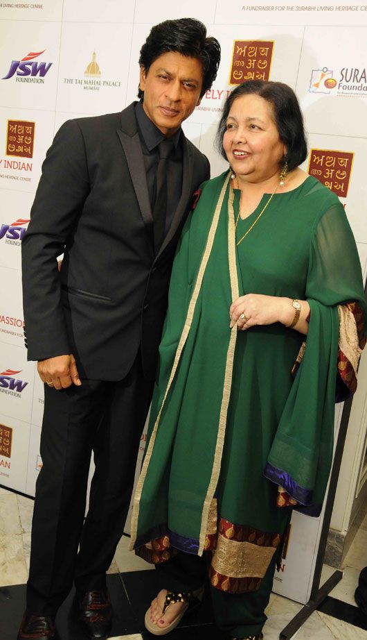 Shah Rukh Khan with Pam Chopra