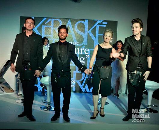 K Creative team unveiling the magic of Couture Styling