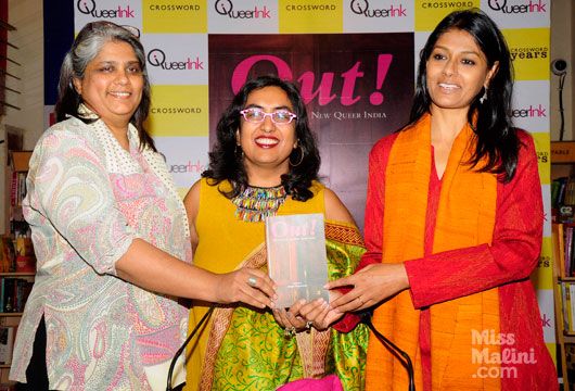 Shobhna Kuma, Publisher, Queer Ink, Minal Hajratwala and Nandita Das