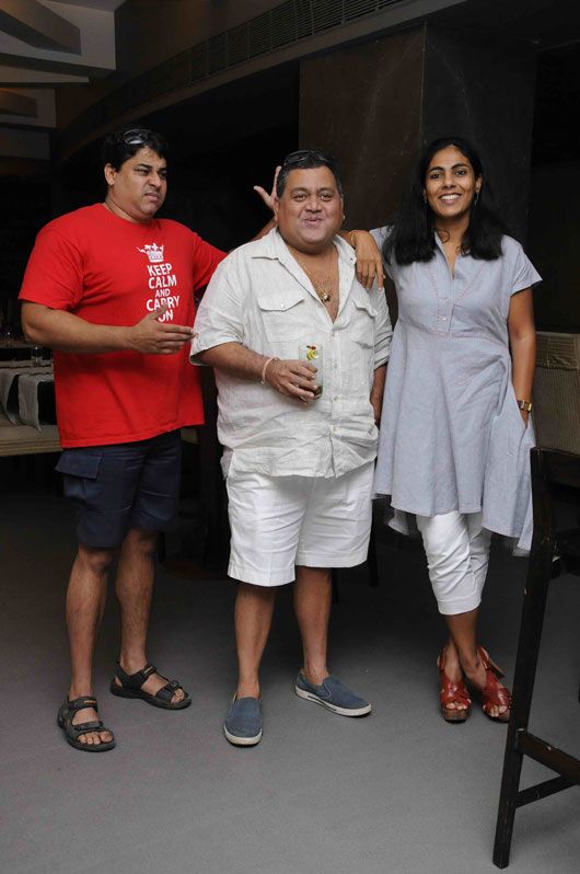 Cyrus Brocha, Kunal Vijaykar and a friend