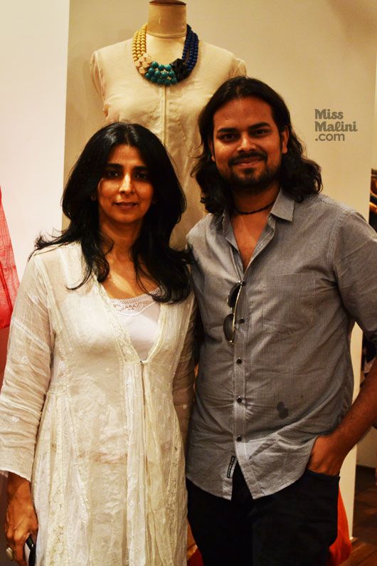 Tina Tahiliani-Parekh and Rahul Mishra