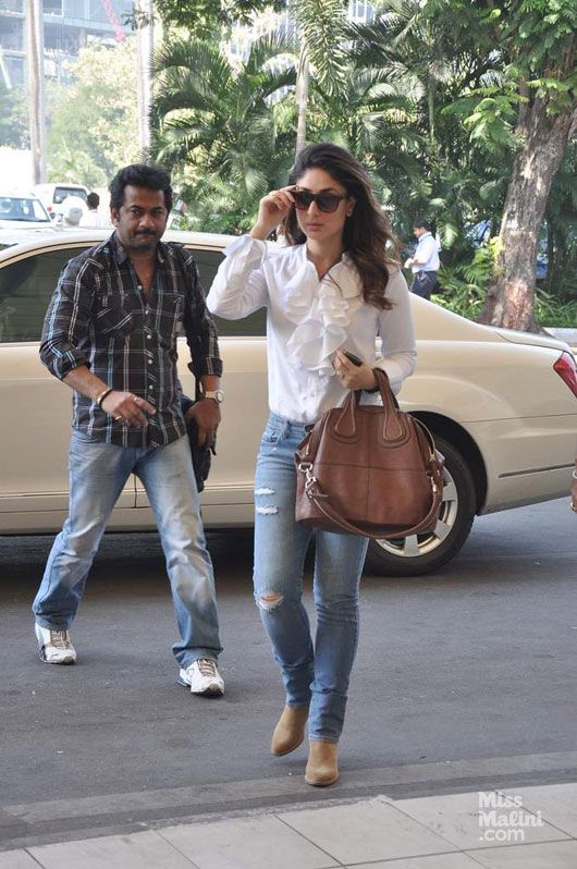 Kareena Kapoor Khan picked a denim look for her day out in Mumbai |  Filmfare.com