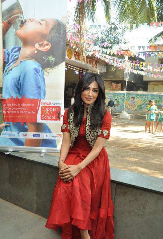 Actress Chitrangda Singh Urges You to Participate in the Support My School Campaign