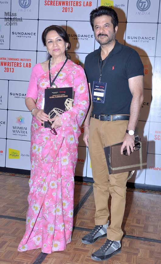 Anil Kapoor with Sharmila Tagore