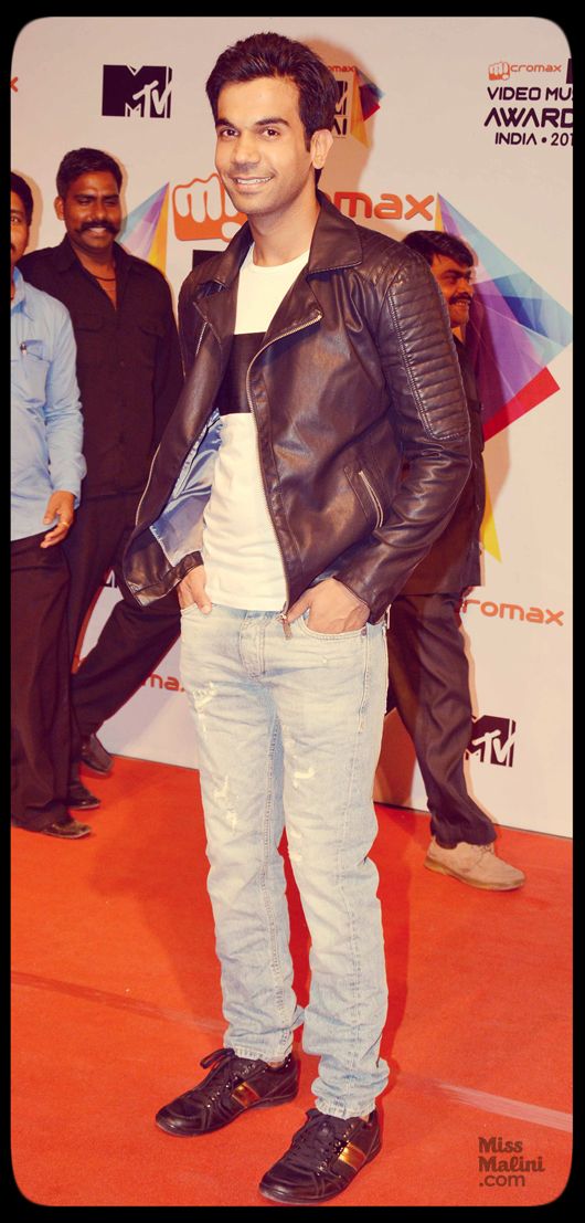 Raj Kumar Yadav at the 2013 MTV Video Music Awards India on March 21, 2013 (Photo courtesy | Yogen Shah)
