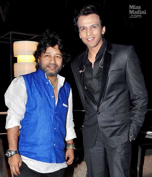 Kailash Kher with Abhijeet Sawant