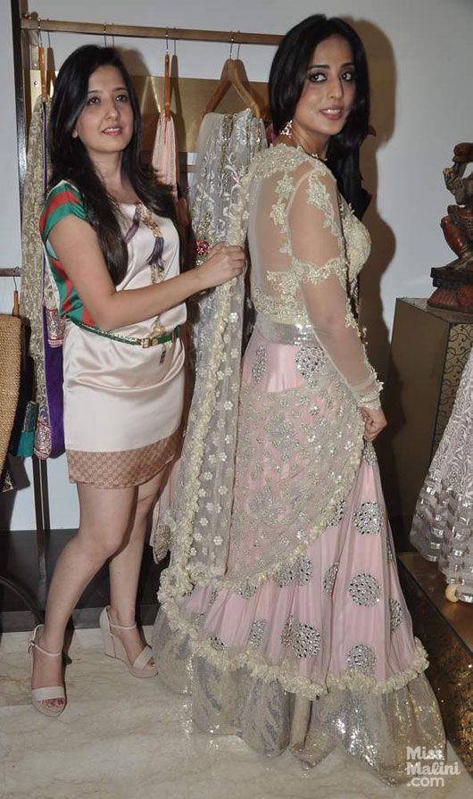 Mahie Gill with Amy Billimoria