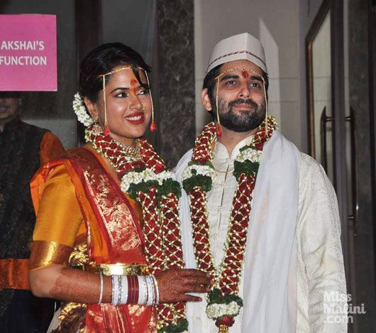 Sameera Reddy and Akshai Varde