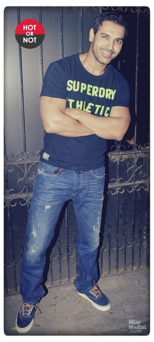 Hot or Not: John Abraham in Superdry?