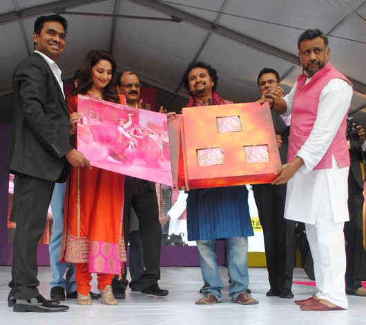 Varanasi Goes Pink for the Music Launch of Gulaab Gang