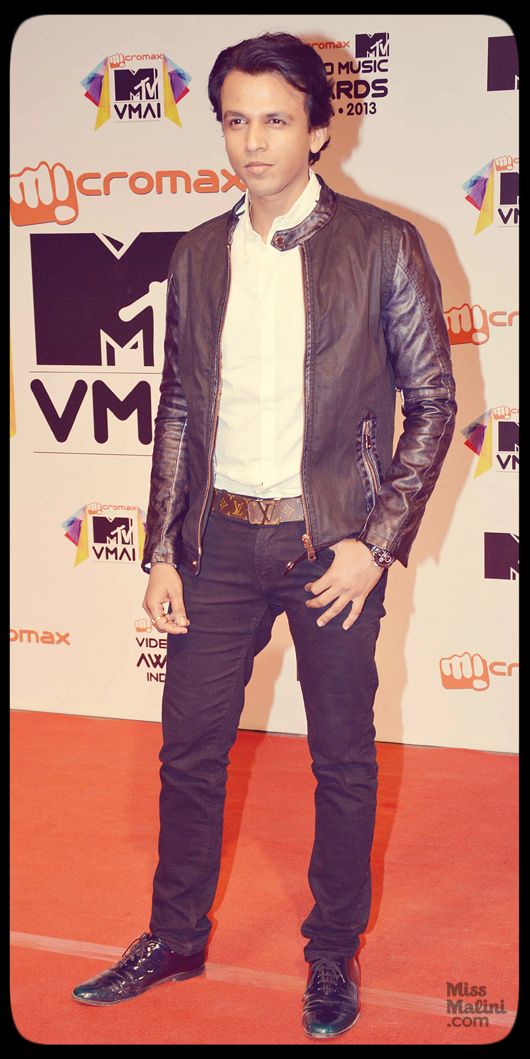 Abhijeet Sawant at the 2013 MTV Video Music Awards India on March 21, 2013 (Photo courtesy | Yogen Shah)