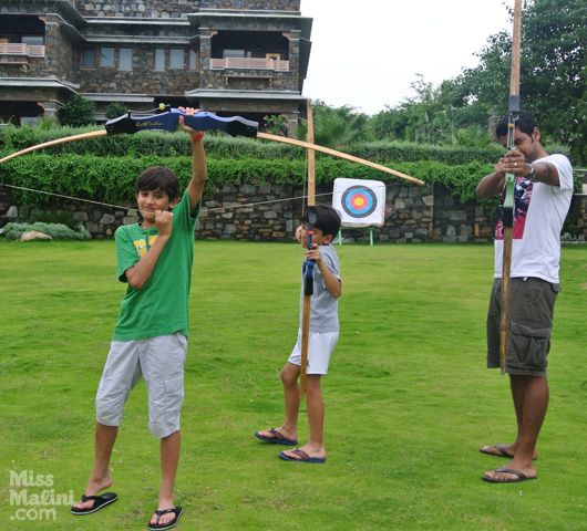 Archery at Ramada Udaipur