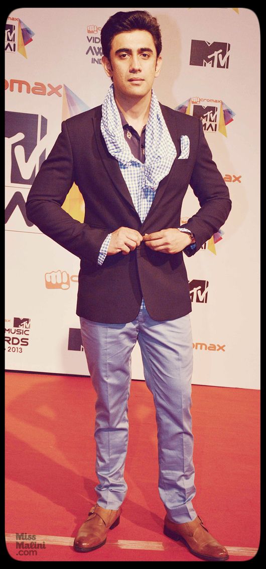 Amit Sadh at the 2013 MTV Video Music Awards India on March 21, 2013 (Photo courtesy | Yogen Shah)