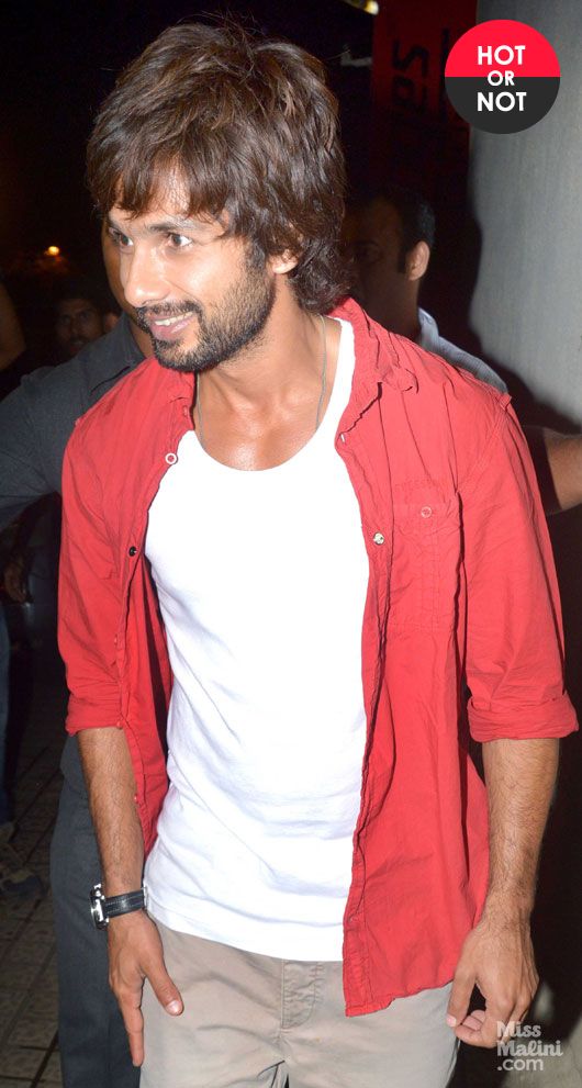 Hot or Not? Shahid Kapoor’s Scruffy Look