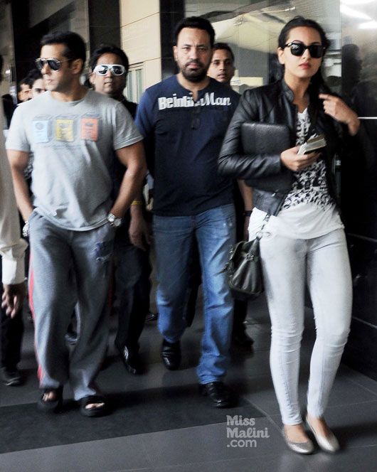 Salman Khan and Sonakshi Sinha