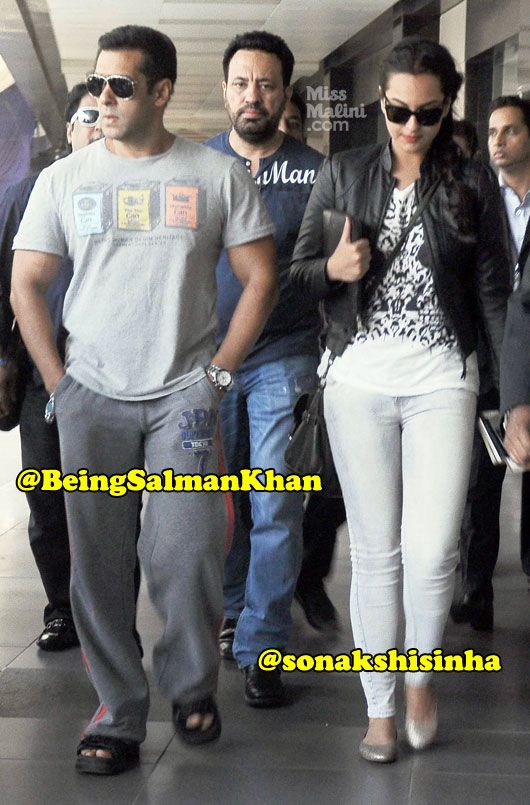 Salman Khan and Sonakshi Sinha