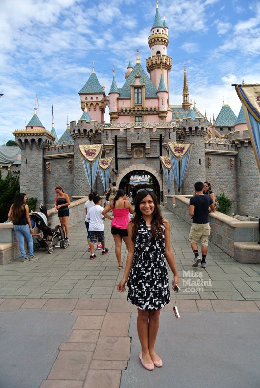 MissMalini at Disneyland