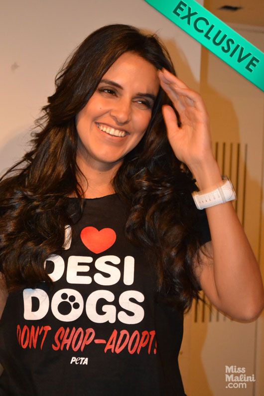 Exclusive: Neha Dhupia Promotes Vegetarianism for World Environment Day