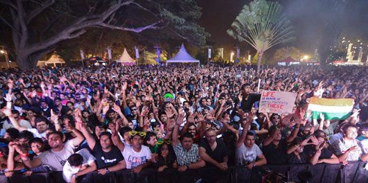 The audience at Trance Around the World