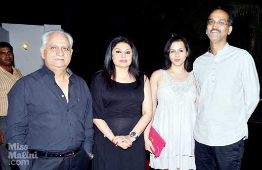 Ramesh Sippy, Kiran Juneja and Rohan Sippy