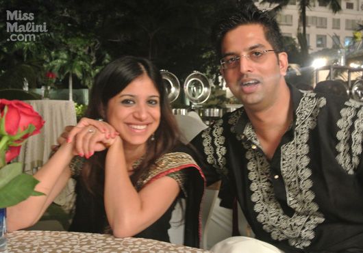 Smriti and Aftab Mathur