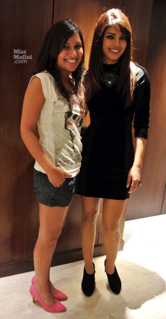 MissMalini and Priyanka Chopra