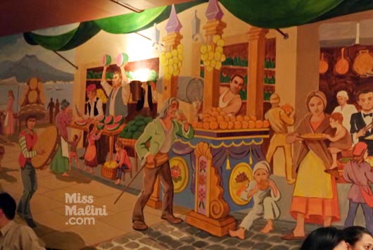 Mural at Pizza Metro Pizza