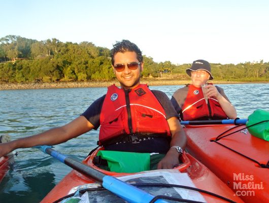 Nowshad kayaking