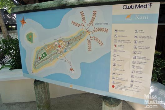 Kani Island Map